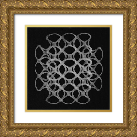 Six Pack Holders  II Gold Ornate Wood Framed Art Print with Double Matting by Rosenthal, Berry