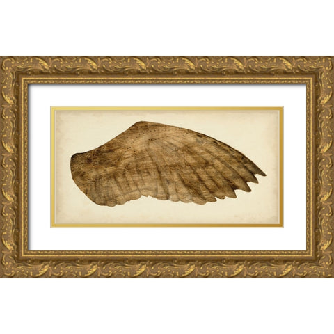 Gilded Night Owl I Gold Ornate Wood Framed Art Print with Double Matting by Vision Studio