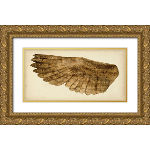 Gilded Night Owl II Gold Ornate Wood Framed Art Print with Double Matting by Vision Studio