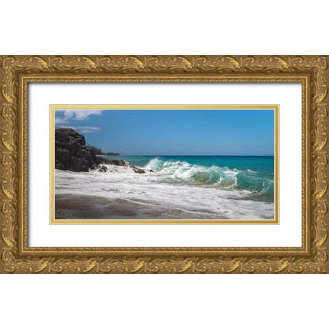 Break Over II Gold Ornate Wood Framed Art Print with Double Matting by Head, Danny