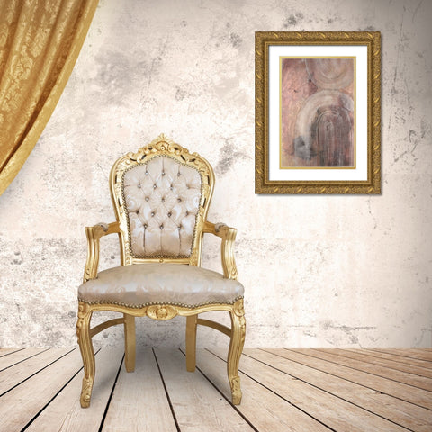 Century Hues I Gold Ornate Wood Framed Art Print with Double Matting by Lam, Vanna