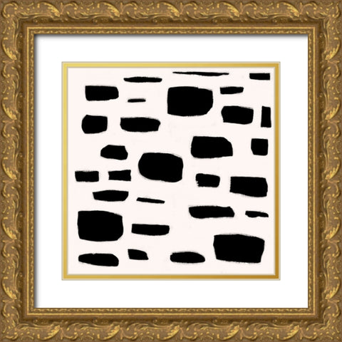 Dizziness VII Gold Ornate Wood Framed Art Print with Double Matting by Moore, Regina
