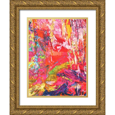 Blessed Be  III Gold Ornate Wood Framed Art Print with Double Matting by Fagan, Dorothy