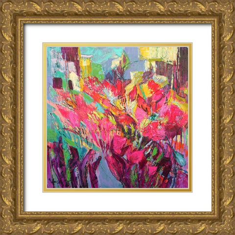 Sacred Body Mine Gold Ornate Wood Framed Art Print with Double Matting by Fagan, Dorothy