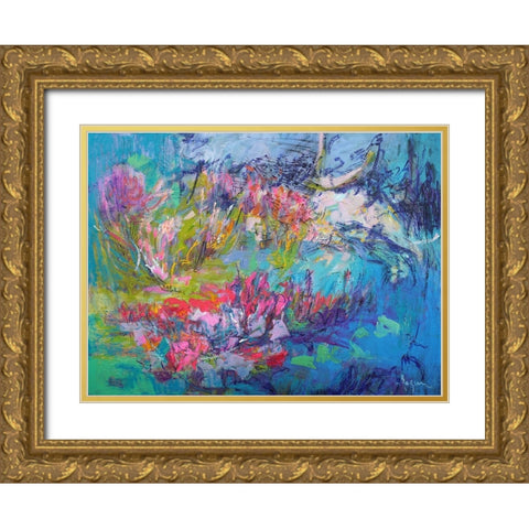 Threshold of a Dream Gold Ornate Wood Framed Art Print with Double Matting by Fagan, Dorothy