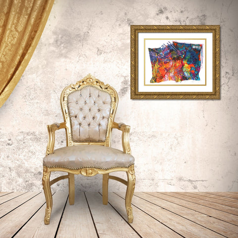 Homeward Bound  I Gold Ornate Wood Framed Art Print with Double Matting by Fagan, Dorothy