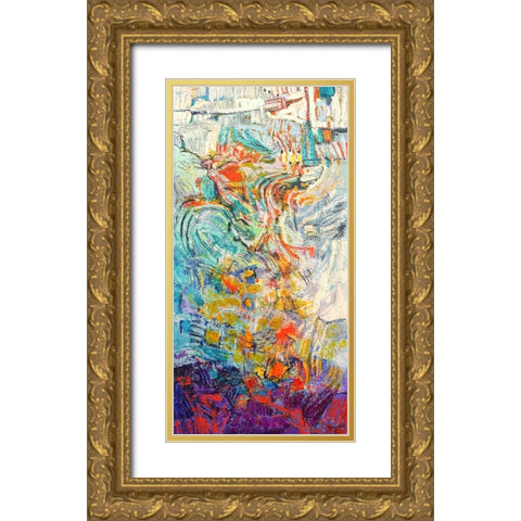 Stairway From Heaven  I Gold Ornate Wood Framed Art Print with Double Matting by Fagan, Dorothy