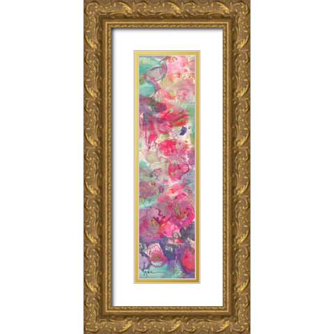 Promise Me a Rose Garden  I Gold Ornate Wood Framed Art Print with Double Matting by Fagan, Dorothy