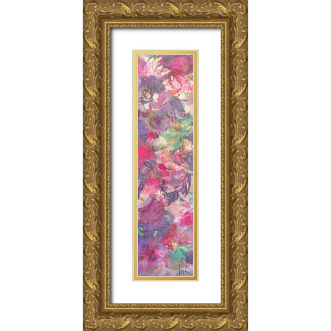 Promise Me a Rose Garden  II Gold Ornate Wood Framed Art Print with Double Matting by Fagan, Dorothy
