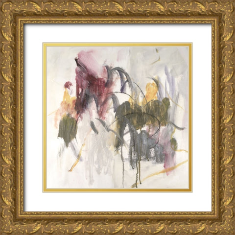 Embellished Moving On I Gold Ornate Wood Framed Art Print with Double Matting by Combs, Joyce