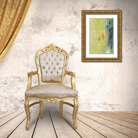Embellished Seeking Wisdom II Gold Ornate Wood Framed Art Print with Double Matting by Combs, Joyce