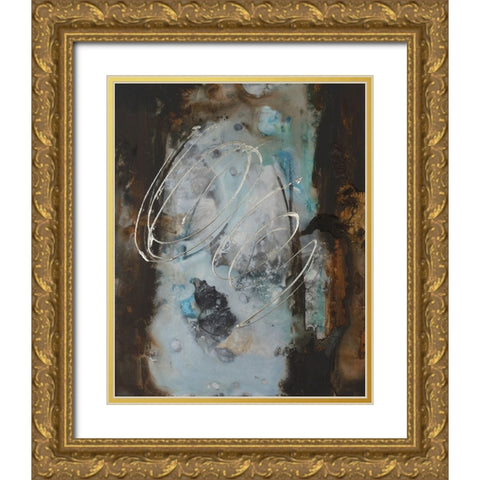 Embellished Dream I Gold Ornate Wood Framed Art Print with Double Matting by Combs, Joyce