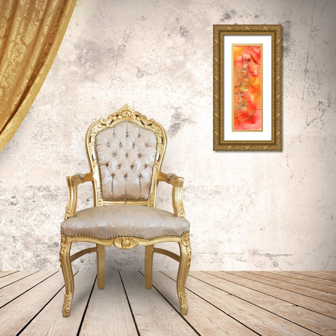 Higher Emotions III Gold Ornate Wood Framed Art Print with Double Matting by Combs, Joyce