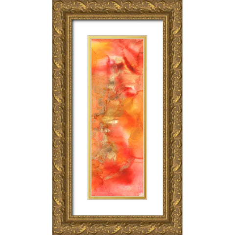 Higher Emotions III Gold Ornate Wood Framed Art Print with Double Matting by Combs, Joyce
