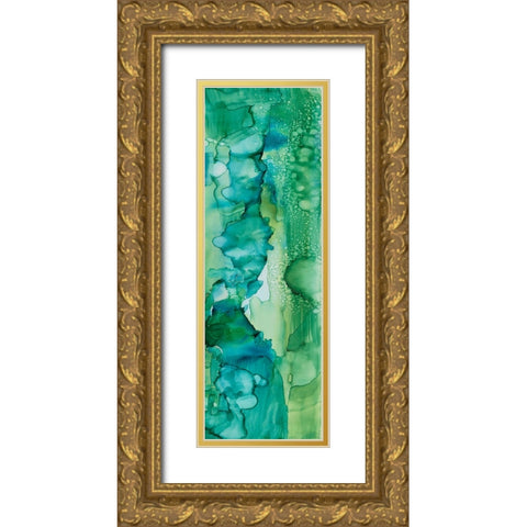 Cool Forever I Gold Ornate Wood Framed Art Print with Double Matting by Combs, Joyce