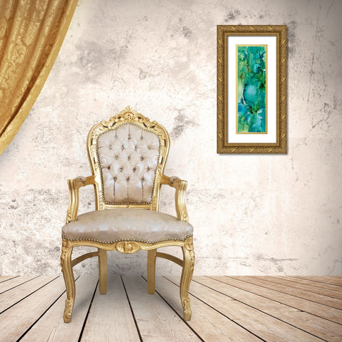 Cool Forever II Gold Ornate Wood Framed Art Print with Double Matting by Combs, Joyce