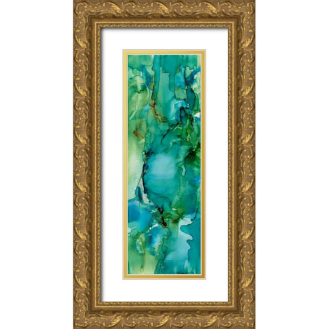 Cool Forever II Gold Ornate Wood Framed Art Print with Double Matting by Combs, Joyce