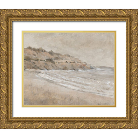 Rain Squall II Gold Ornate Wood Framed Art Print with Double Matting by OToole, Tim
