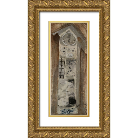 Honey Bee House VII Gold Ornate Wood Framed Art Print with Double Matting by Ferrell, Erin McGee