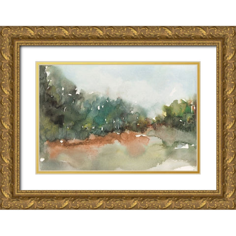 Rugged Terrain Moment II Gold Ornate Wood Framed Art Print with Double Matting by Dixon, Samuel