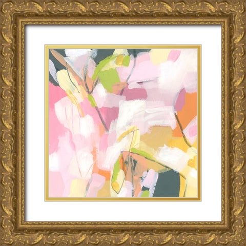Citrus Prism II Gold Ornate Wood Framed Art Print with Double Matting by Vess, June Erica