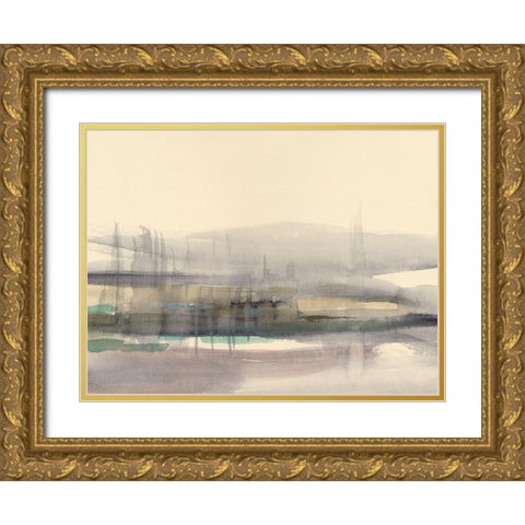 Desert Dusk II Gold Ornate Wood Framed Art Print with Double Matting by Harper, Ethan