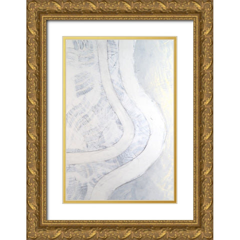 Northerly Wind II Gold Ornate Wood Framed Art Print with Double Matting by Lam, Vanna