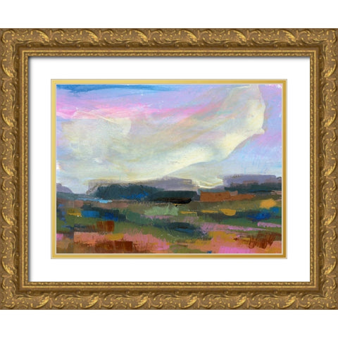 Gods Country  I Gold Ornate Wood Framed Art Print with Double Matting by Quin, Marabeth