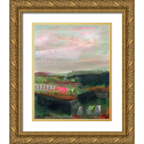 Open Roads II Gold Ornate Wood Framed Art Print with Double Matting by Quin, Marabeth