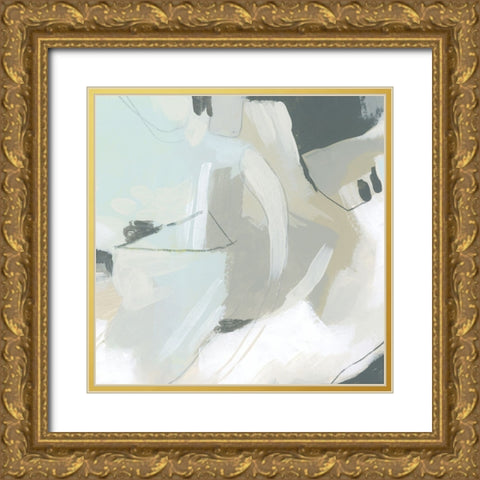 Shadow Cycle I Gold Ornate Wood Framed Art Print with Double Matting by Vess, June Erica