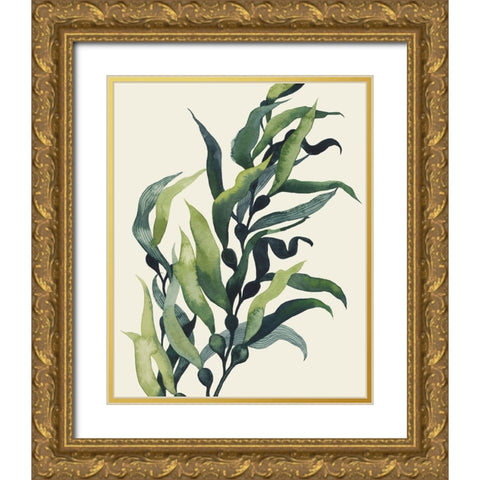 Through the Kelp II Gold Ornate Wood Framed Art Print with Double Matting by Popp, Grace