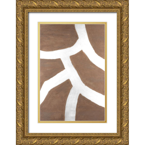 Meadow Passage I Gold Ornate Wood Framed Art Print with Double Matting by Willett, Michael