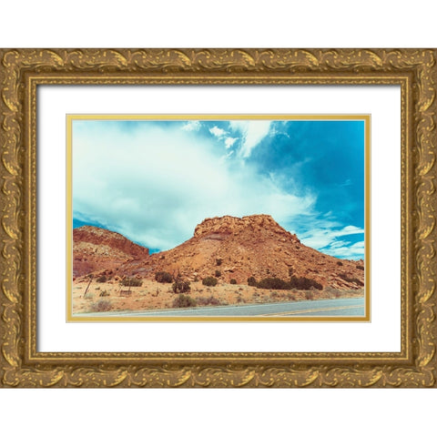 Quintero New Mexico I Gold Ornate Wood Framed Art Print with Double Matting by Quintero, Sonja