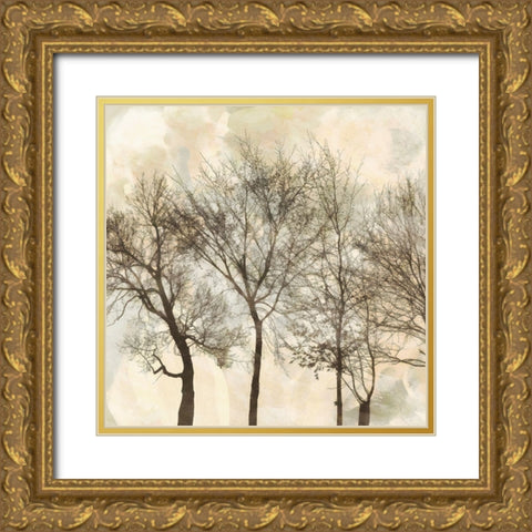 Falls Ending  II Gold Ornate Wood Framed Art Print with Double Matting by Saunders, Alonzo