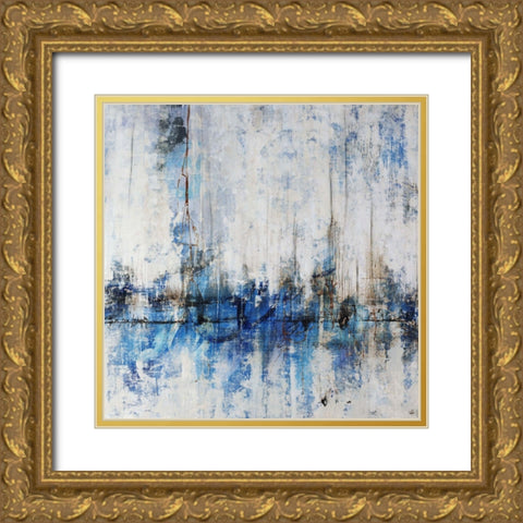 Open Port Gold Ornate Wood Framed Art Print with Double Matting by Schicker, Joshua