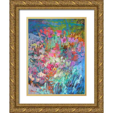 Forevermore  II Gold Ornate Wood Framed Art Print with Double Matting by Fagan, Dorothy