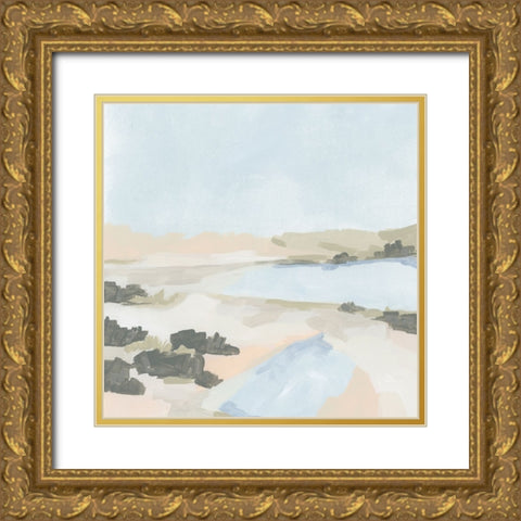 Sagebrush Spring I Gold Ornate Wood Framed Art Print with Double Matting by Vess, June Erica