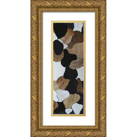 Chocolate Marshmallow Walnuts IV Gold Ornate Wood Framed Art Print with Double Matting by Good, Coco