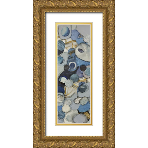 Newport Harbor II Gold Ornate Wood Framed Art Print with Double Matting by Good, Coco