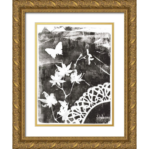 Dream Dimension II Gold Ornate Wood Framed Art Print with Double Matting by Wang, Melissa