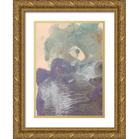 Soft Emotions I Gold Ornate Wood Framed Art Print with Double Matting by Combs, Joyce