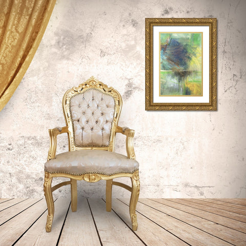 Ports of Call II Gold Ornate Wood Framed Art Print with Double Matting by Combs, Joyce