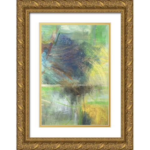 Ports of Call II Gold Ornate Wood Framed Art Print with Double Matting by Combs, Joyce