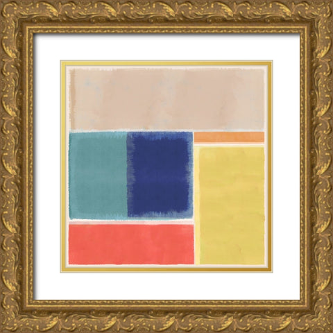 First Sight I Gold Ornate Wood Framed Art Print with Double Matting by Kouta, Flora