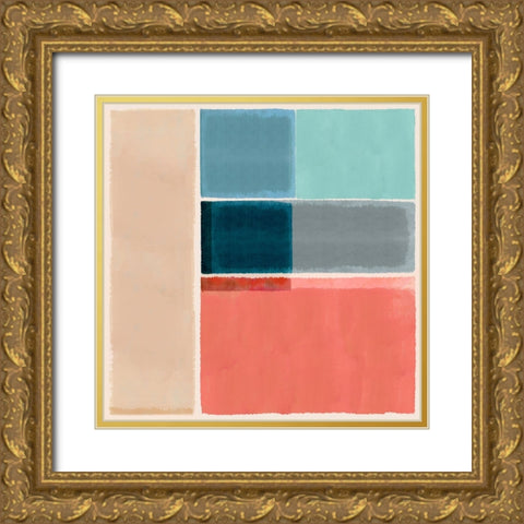 First Sight III Gold Ornate Wood Framed Art Print with Double Matting by Kouta, Flora