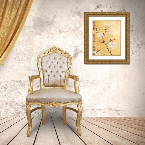 Regality I Gold Ornate Wood Framed Art Print with Double Matting by Smith, Karen