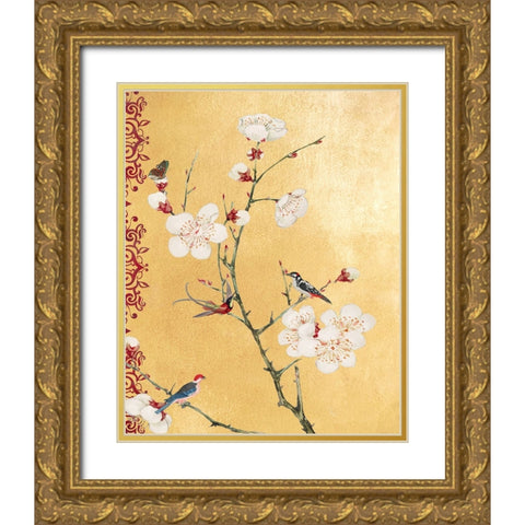 Regality I Gold Ornate Wood Framed Art Print with Double Matting by Smith, Karen