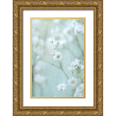 Soft Whisper II Gold Ornate Wood Framed Art Print with Double Matting by Stalus, Judy