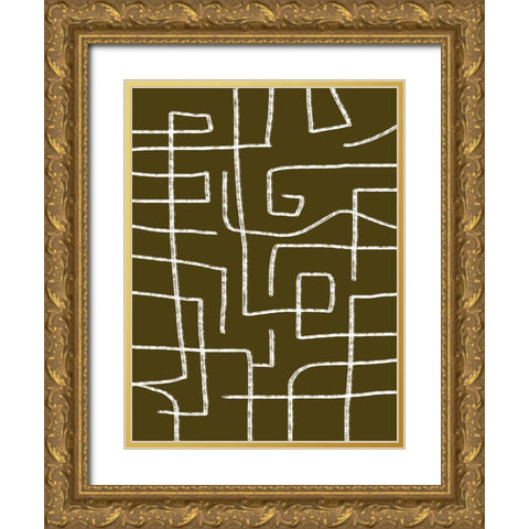This is Where I Leave You II Gold Ornate Wood Framed Art Print with Double Matting by Schlotzhauer, Jim