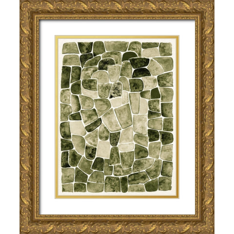 Walkways I Gold Ornate Wood Framed Art Print with Double Matting by Galapon, Nikki